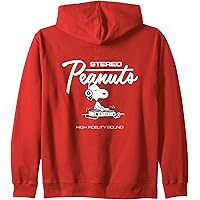 Amazon.com: Peanuts Woodstock Zip Hoodie : Clothing, Shoes & Jewelry
